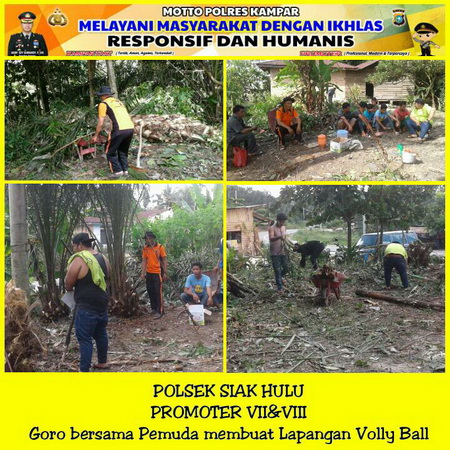 Polsek Siak Hulu Ingatkan Pemuda, Bahaya Narkoba